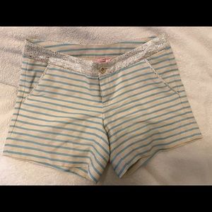 Lilly Pulitzer Callahan Blue Horizon Shorts